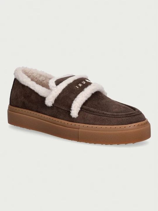 Obrázek produktu Inuikii mokasíny semišové Shearling Loafer hnědá