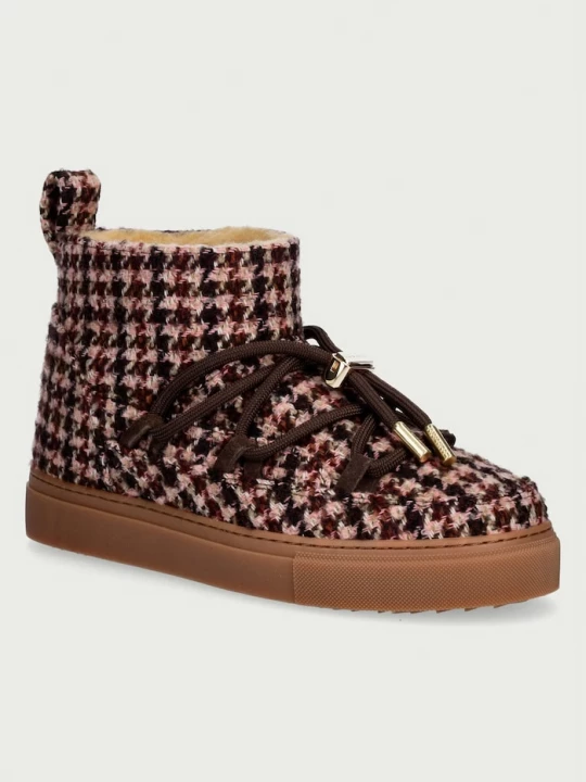 Obrázek produktu Inuikii Plaid Low sběhule dámské hnědá