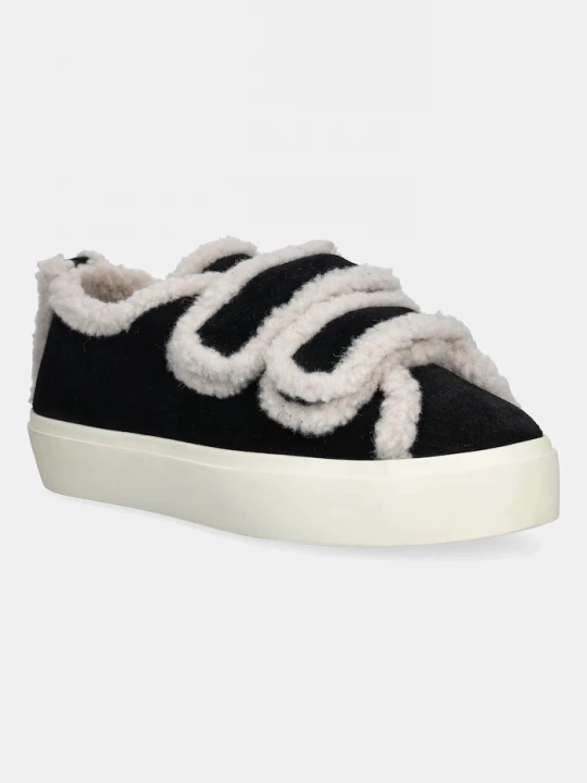 Obrázek produktu Inuikii Semišové tenisky Inuikii Shearling Low Velcro černá