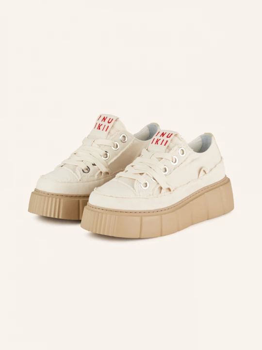 Obrázek produktu Inuikii Sneakersy Matilda Frayed Denim krémová