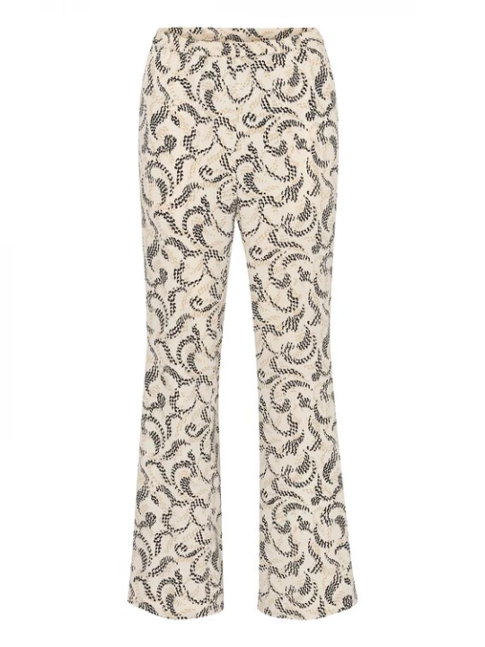 Obrázek produktu InWear Kalhoty 'Yafa' režná / černý melír