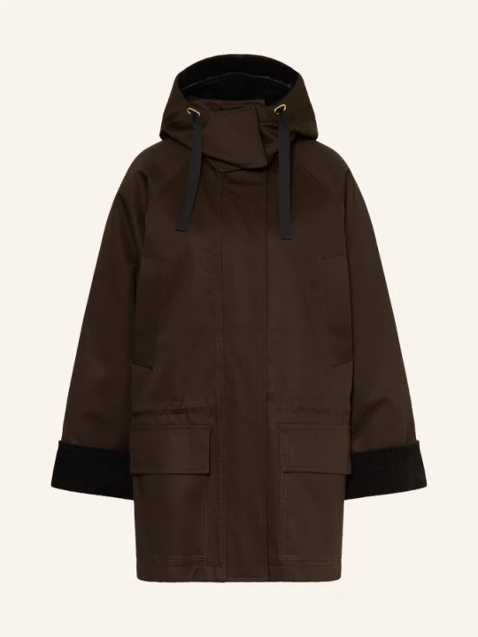 Obrázek produktu Inwear Parka Hunteryiw Z Kombinace Materiálů tmavě hnědá / černá