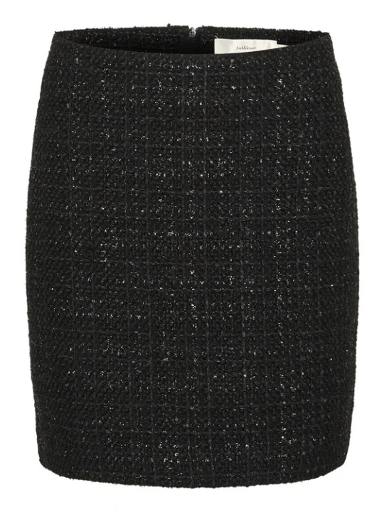 Obrázek produktu InWear Sukně 'Nevas' antracitová / tmavě šedá / stříbrná
