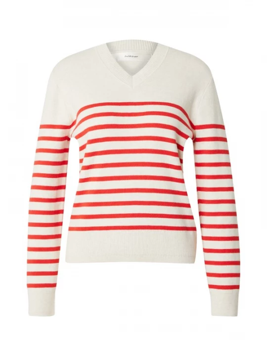 Obrázek produktu InWear Svetr 'Wallis'  světle červená / bílá