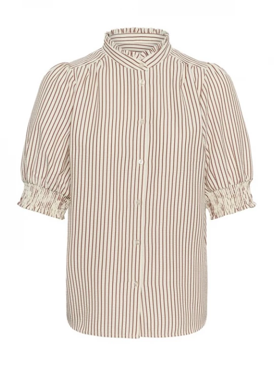 Obrázek produktu InWear Tričko hnědá / bílá