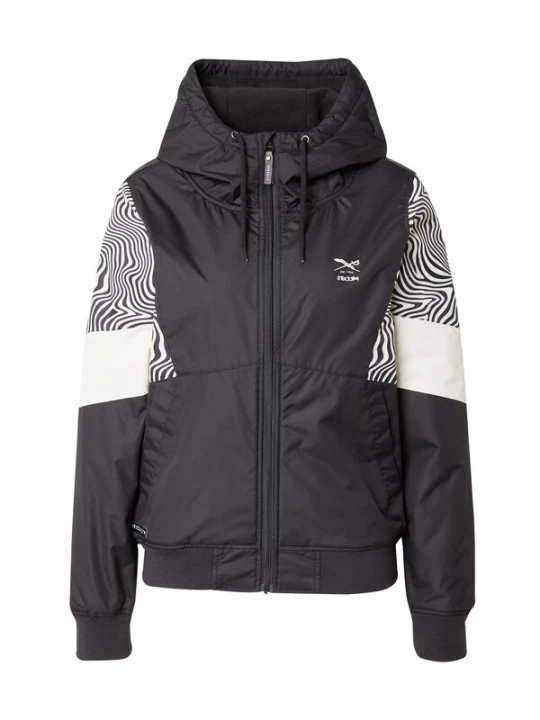 Obrázek produktu Iriedaily Přechodná bunda 'Blotchy' černá / offwhite