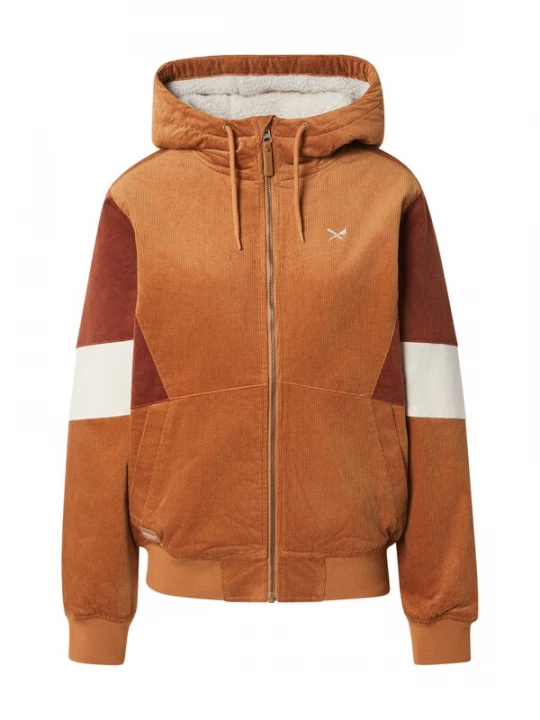 Obrázek produktu Iriedaily Přechodná bunda 'Blotchy' hnědá / umbra / offwhite