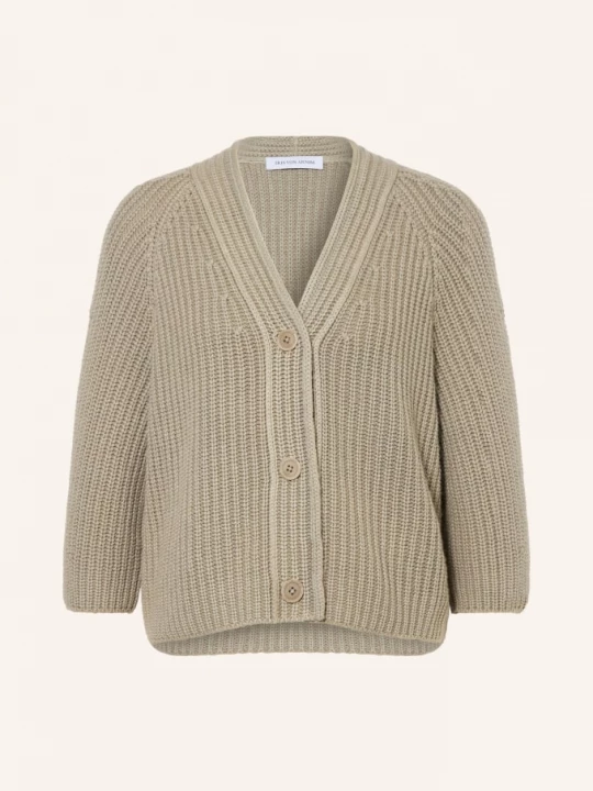 Obrázek produktu Iris Von Arnim Svetr Fallou Z Kašmíru S 3/4 Rukávy khaki