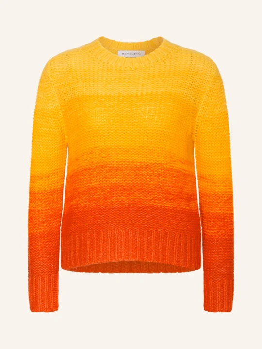 Obrázek produktu Iris Von Arnim Svetr Rainbow Degradé 50 S Kašmírem žlutá / červená / oranžová