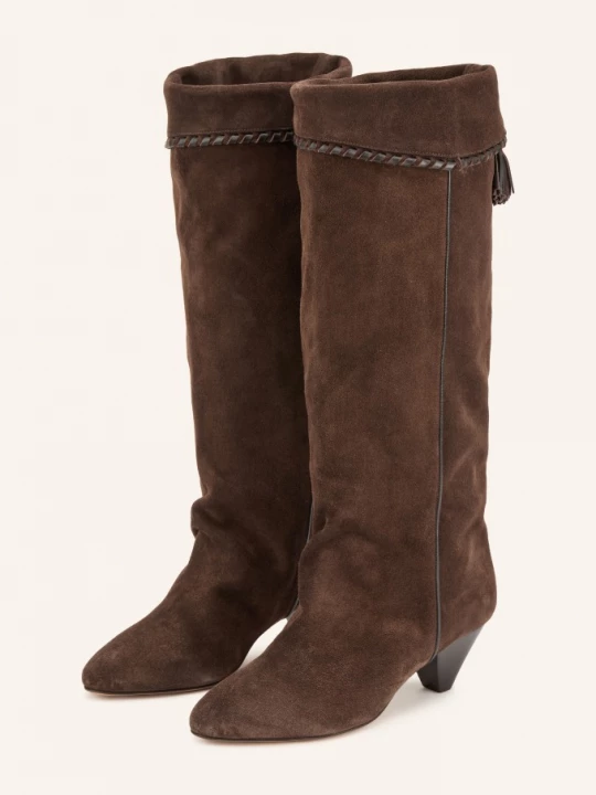 Obrázek produktu Isabel Marant Boty Elita tmavě hnědá