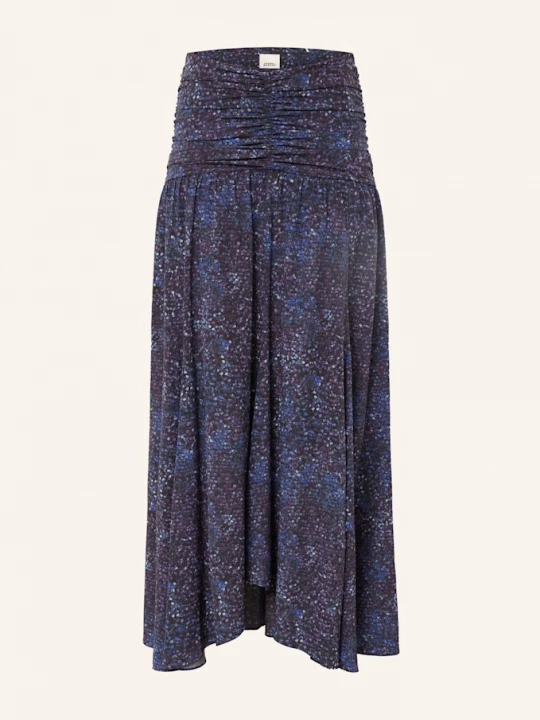 Obrázek produktu Isabel Marant Hedvábná Sukně Syana tmavě modrá / fialová