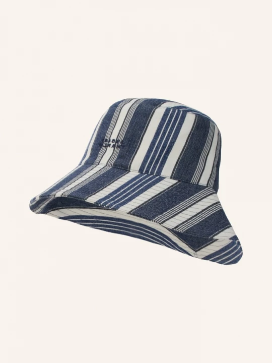 Obrázek produktu Isabel Marant Klobouk Typu Bucket Shaelyn tmavě modrá / bílá