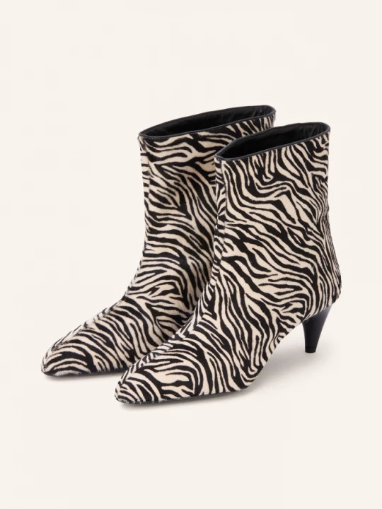 Obrázek produktu Isabel Marant Kotníkové Boty Jiry černá / bílá