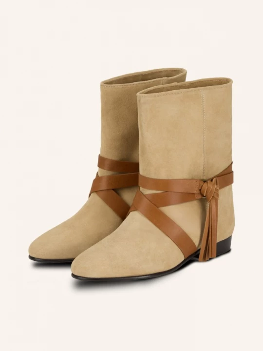 Obrázek produktu Isabel Marant Kotníkové Boty Rejen světle hnědá / hnědá
