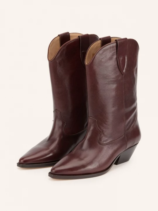 Obrázek produktu Isabel Marant Kovbojské Boty Duerto tmavě hnědá