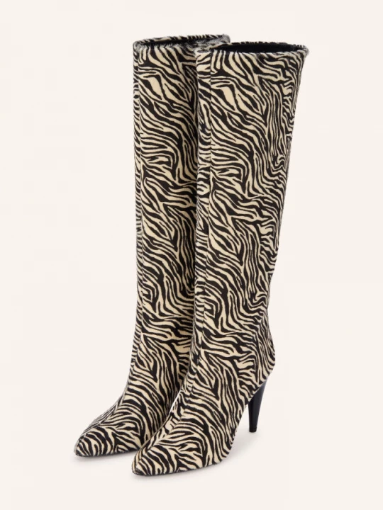 Obrázek produktu Isabel Marant Kozačky Jany High černá / režná