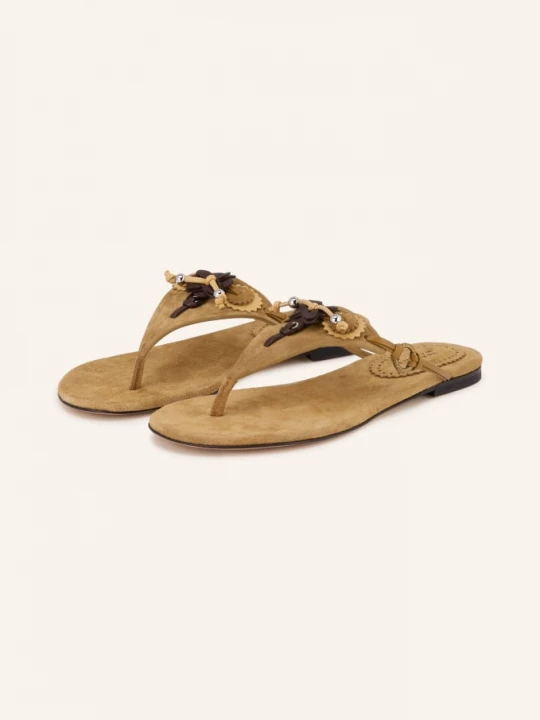 Obrázek produktu Isabel Marant Prstové Sandály Elato-Gd velbloudí / světle hnědá / tmavě hnědá