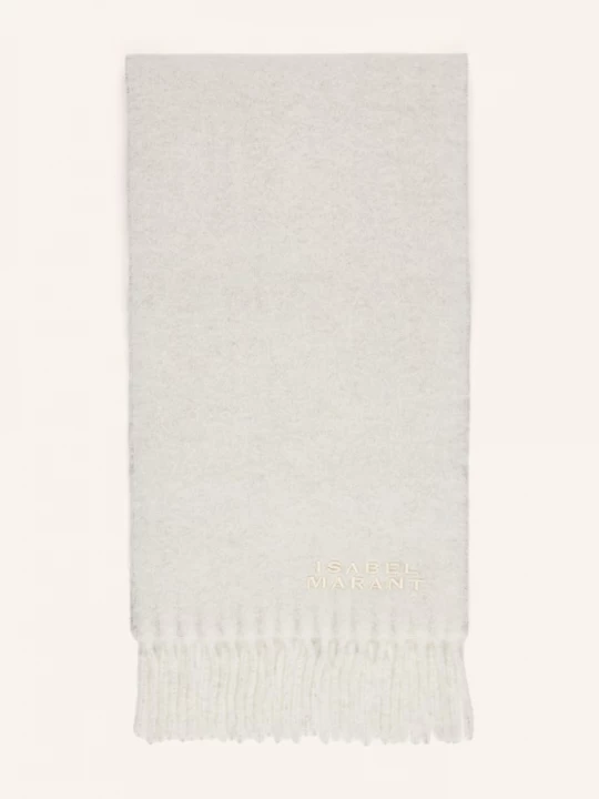 Obrázek produktu Isabel Marant Šála Firny Z Alpaky světle šedá