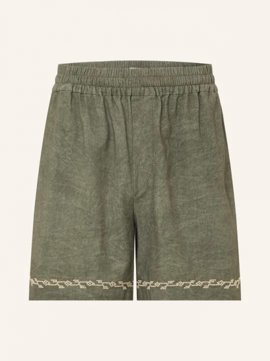 Obrázek produktu Isabel Marant Šortky Zilan olivová / béžová