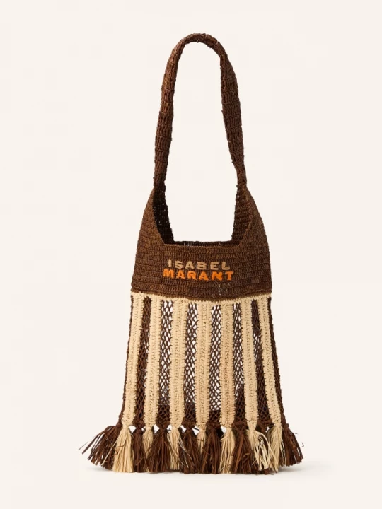 Obrázek produktu Isabel Marant Taška Přes Rameno Praia Small hnědá / béžová
