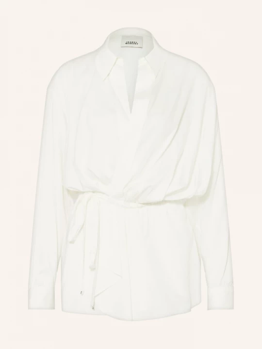 Obrázek produktu Isabel Marant Zavinovací Halenka Keren bílá
