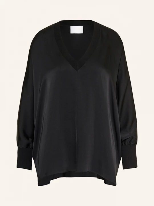 Obrázek produktu Ivi Collection Halenka Z Hedvábí černá