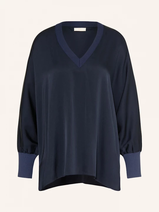 Obrázek produktu Ivi Collection Halenka Z Hedvábí tmavě modrá