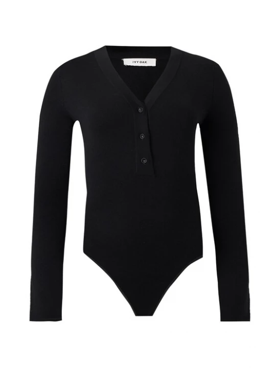 Obrázek produktu IVY OAK Tričkové body 'Finna' černá IVY & OAK