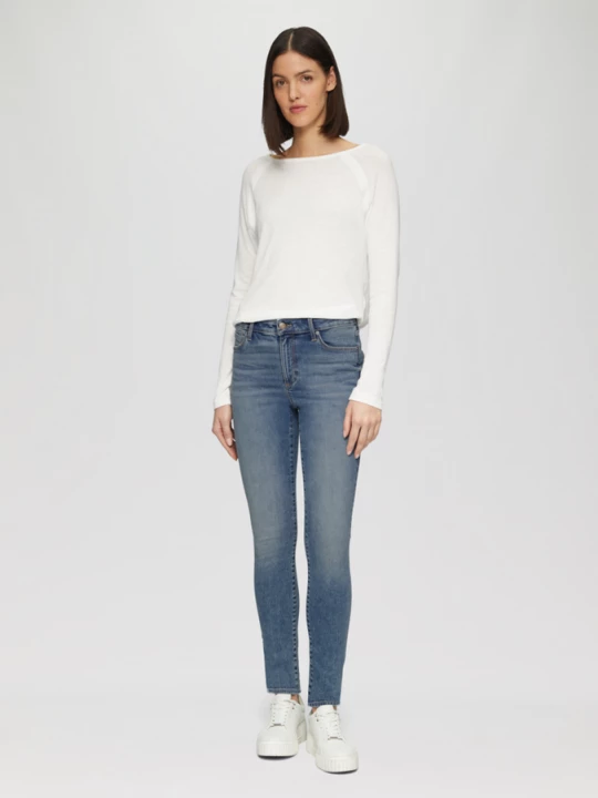 Obrázek produktu Izabell jeans / skinny fit / mid rise / skinny leg s.Oliver modrá