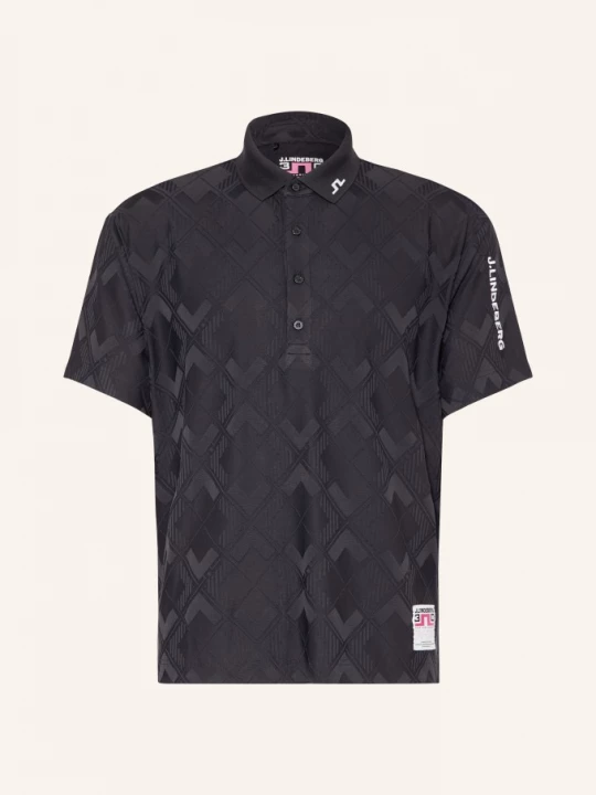Obrázek produktu J.Lindeberg Jerseyové Polokošile černá / bílá