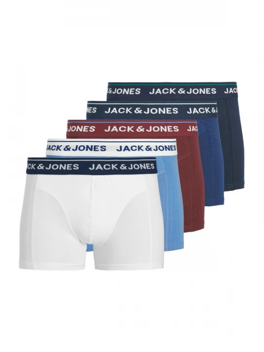 Obrázek produktu JACK & JONES Boxerky 'JACBRANCO' modrá / námořnická modř / světlemodrá / burgundská červeň / bílá