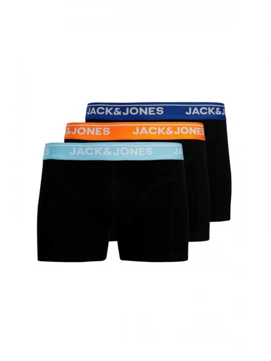 Obrázek produktu JACK & JONES Boxerky 'JACTheodore' světlemodrá / tmavě modrá / oranžová / černá