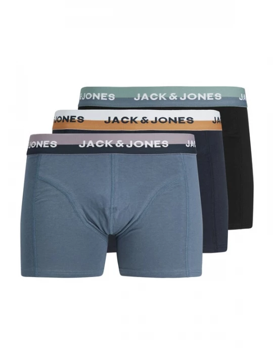 Obrázek produktu JACK & JONES Boxerky 'JWHERIC'  marine modrá / opálová / černá / bílá