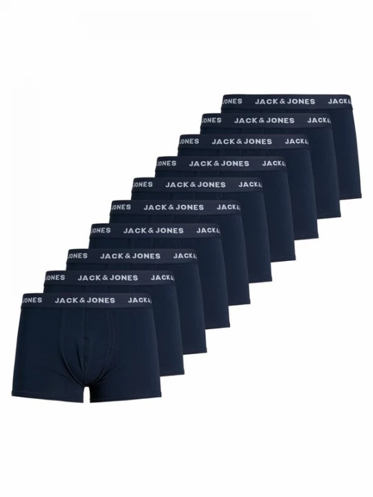 Obrázek produktu JACK & JONES Boxerky 'Jacsolid' námořnická modř / bílá