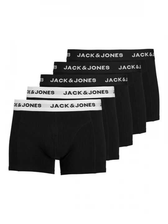 Obrázek produktu JACK & JONES Boxerky 'Solid'  černá / bílá