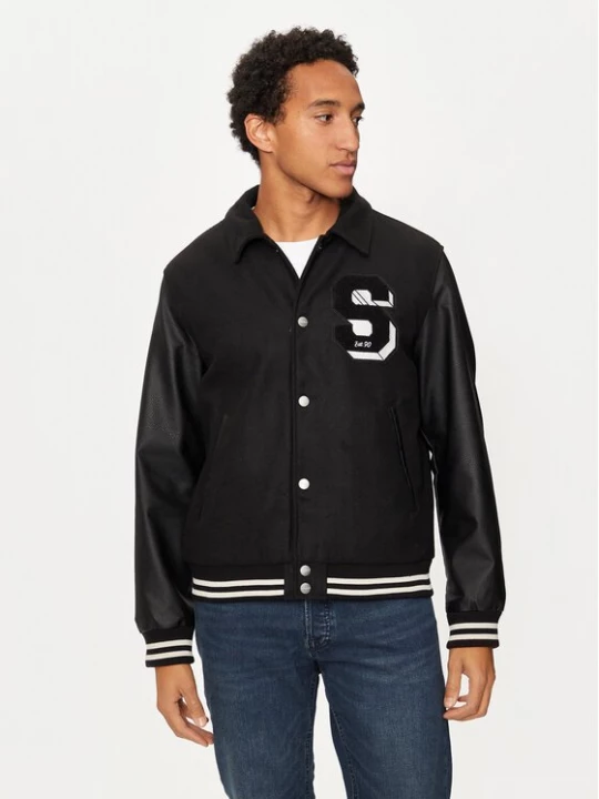 Obrázek produktu Jack & Jones Bunda bomber Carter 12260455 Černá Regular Fit