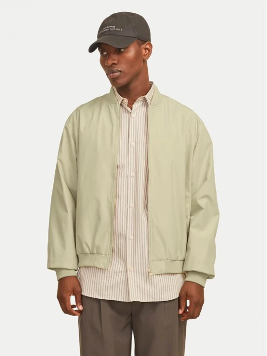 Obrázek produktu Jack & Jones Bunda bomber Echarge 12268608 Béžová Regular Fit