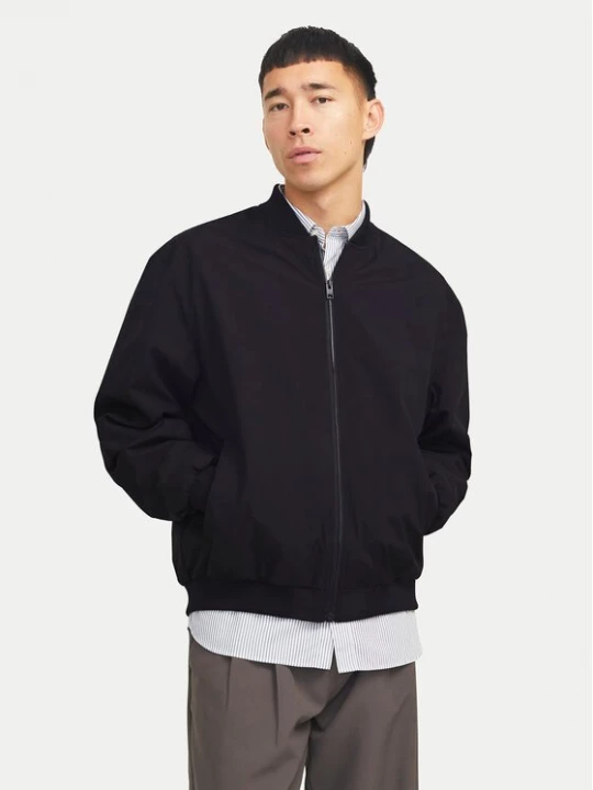 Obrázek produktu Jack & Jones Bunda bomber Echarge 12268608 Černá Regular Fit