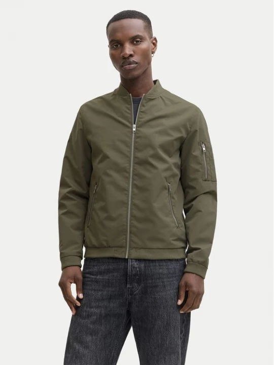 Obrázek produktu Jack & Jones Bunda bomber Rush 12165203 Zelená Regular Fit