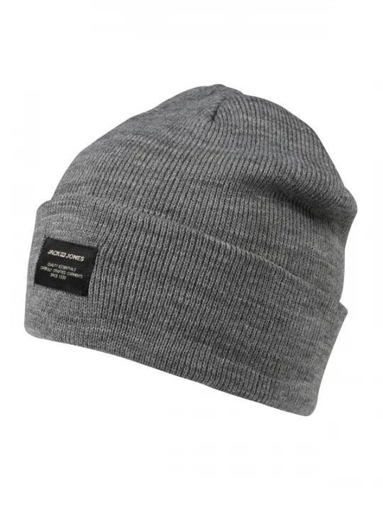 Obrázek produktu JACK & JONES Čepice  šedý melír / černá / bílá
