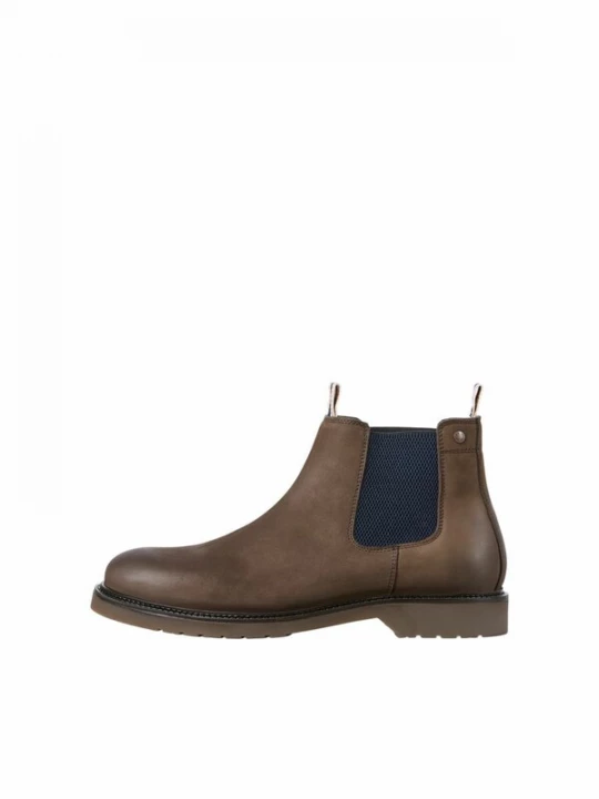 Obrázek produktu JACK & JONES Chelsea boty 'JFWLeyton' námořnická modř / světle hnědá