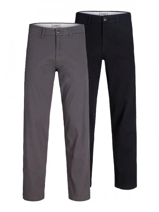 Obrázek produktu JACK & JONES Chino kalhoty 'JPSTKane Dave' tmavě šedá / černá