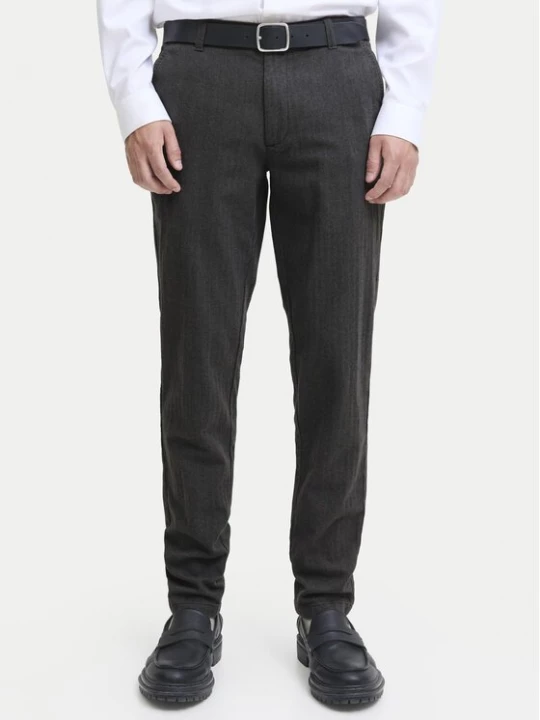 Obrázek produktu Jack & Jones Chino kalhoty Marco Bowie 12279659 Šedá Slim Fit