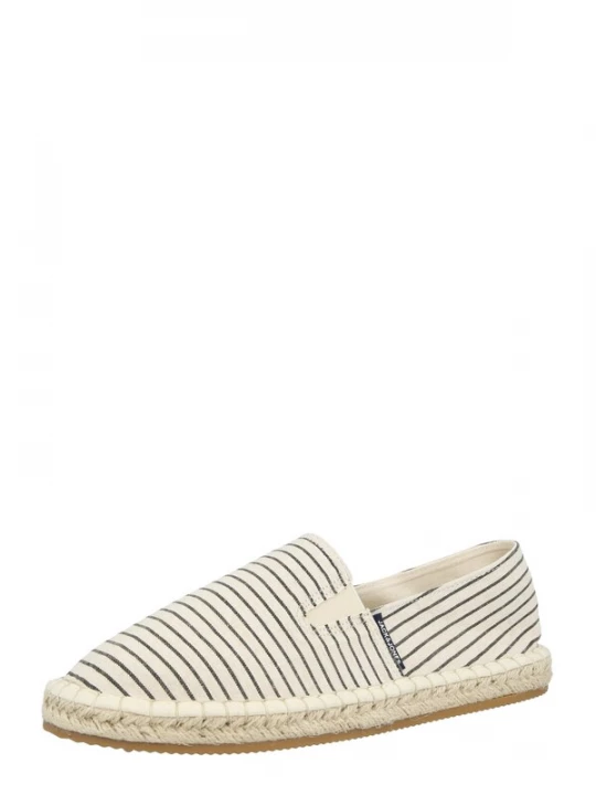 Obrázek produktu JACK & JONES Espadrilky 'JFWREGENT' černá / bílá