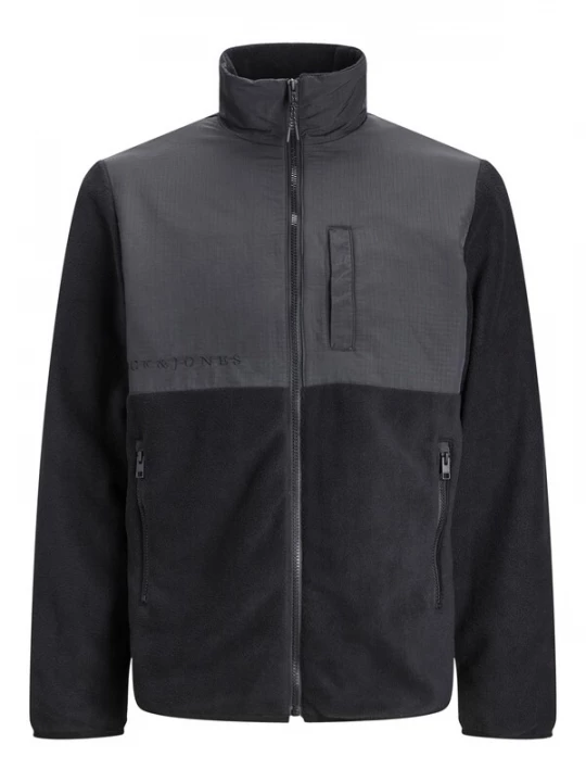 Obrázek produktu JACK & JONES Fleecová mikina 'JJEMarvin' antracitová / černá