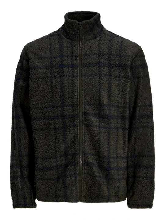 Obrázek produktu JACK & JONES Fleecová mikina 'JORSEBASTIAN' tmavě zelená