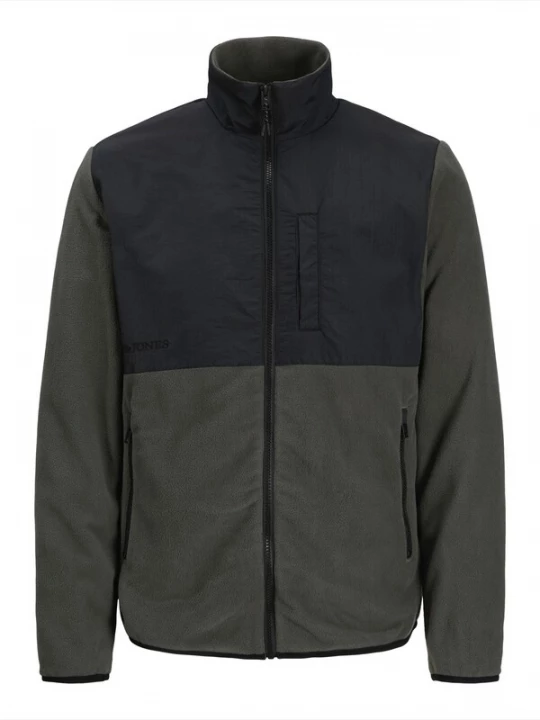 Obrázek produktu JACK & JONES Fleecová mikina 'JWHMARVIN' antracitová / černá