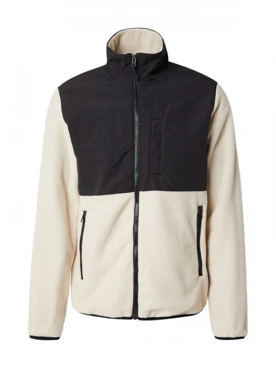 Obrázek produktu JACK & JONES Fleecová mikina 'JWHMARVIN'  béžová / černá