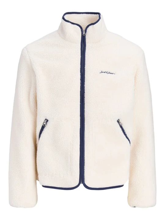 Obrázek produktu JACK & JONES Fleecová mikina 'JWHNORREBRO' námořnická modř / bílá