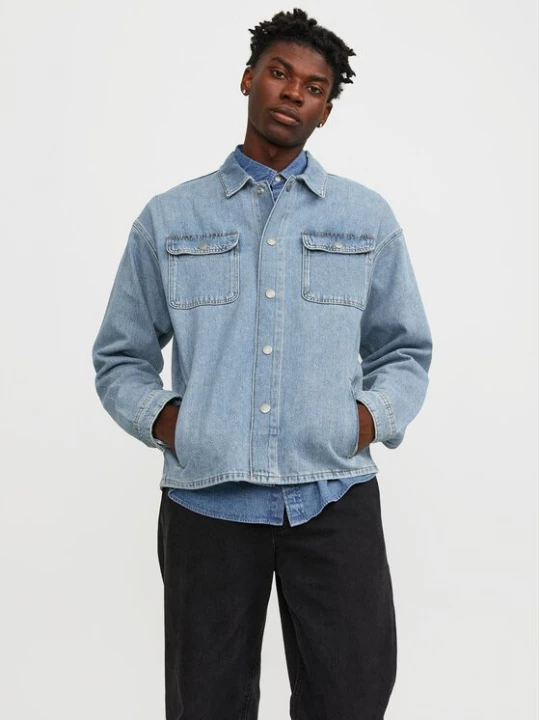 Obrázek produktu Jack & Jones Jeansová bunda Chase 12250086 Modrá Loose Fit